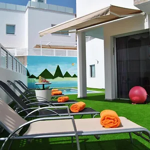 Big Tauro With Private Heated Saltwater Pool & Jacuzzi & Bbq & Game & Arcade Games Villa Mogan